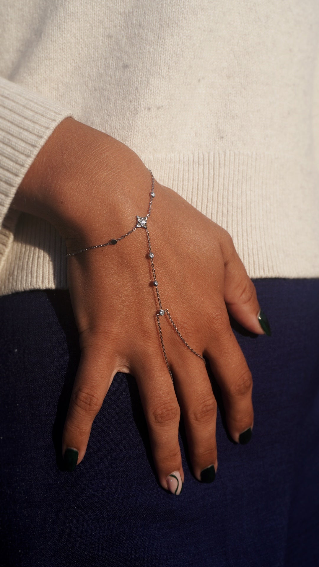 Chaîne de main "Étoile"