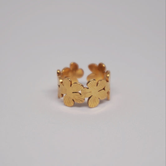 Bague Ajustable "Camélia"